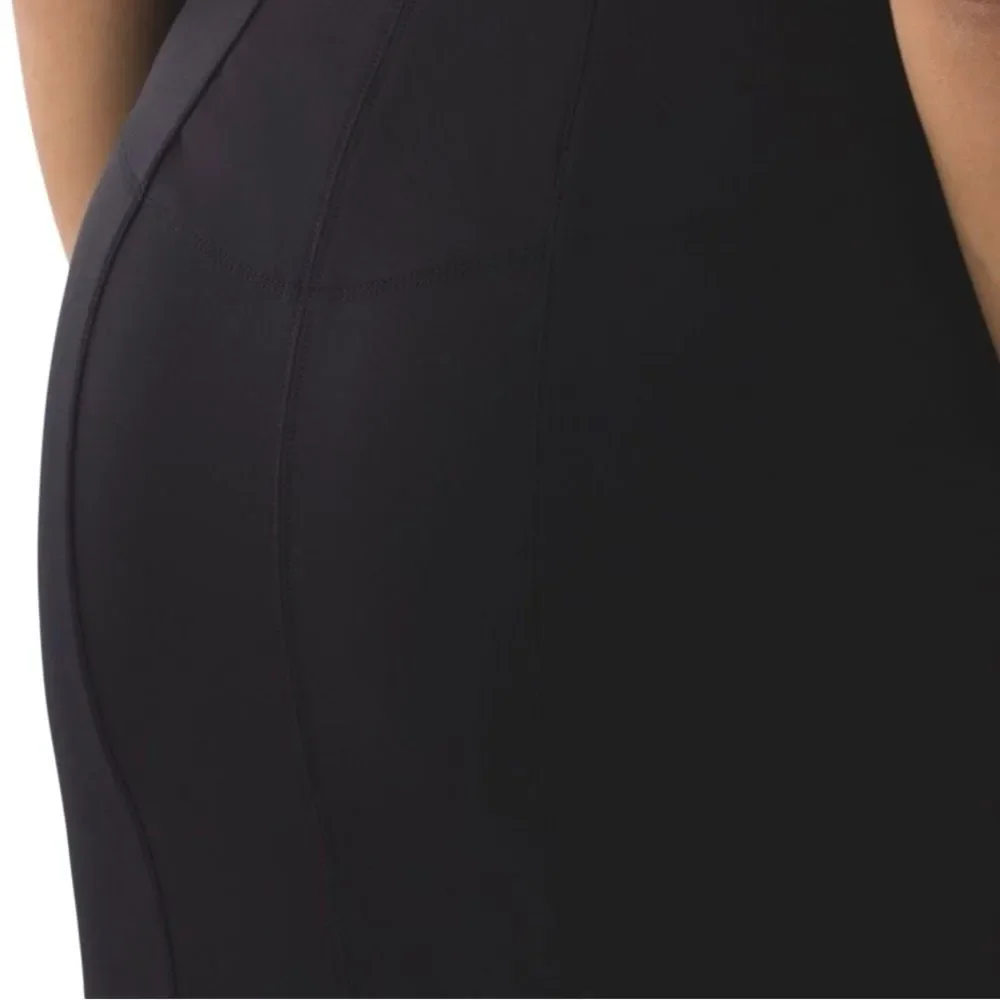 Lululemon & go Cityfarer Skirt Black NWOT Size 10